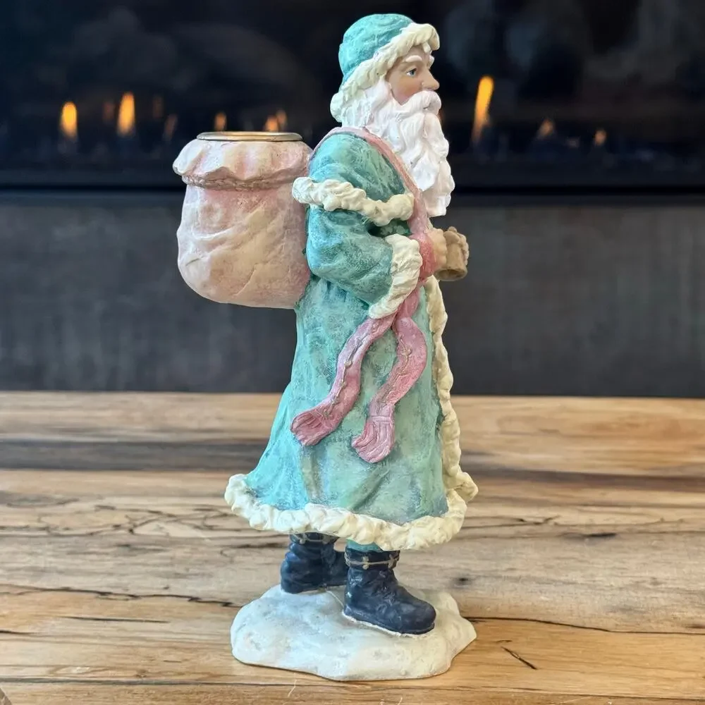 VTG House of Lloyd Christmas Around The World Father Christmas Candle Holder